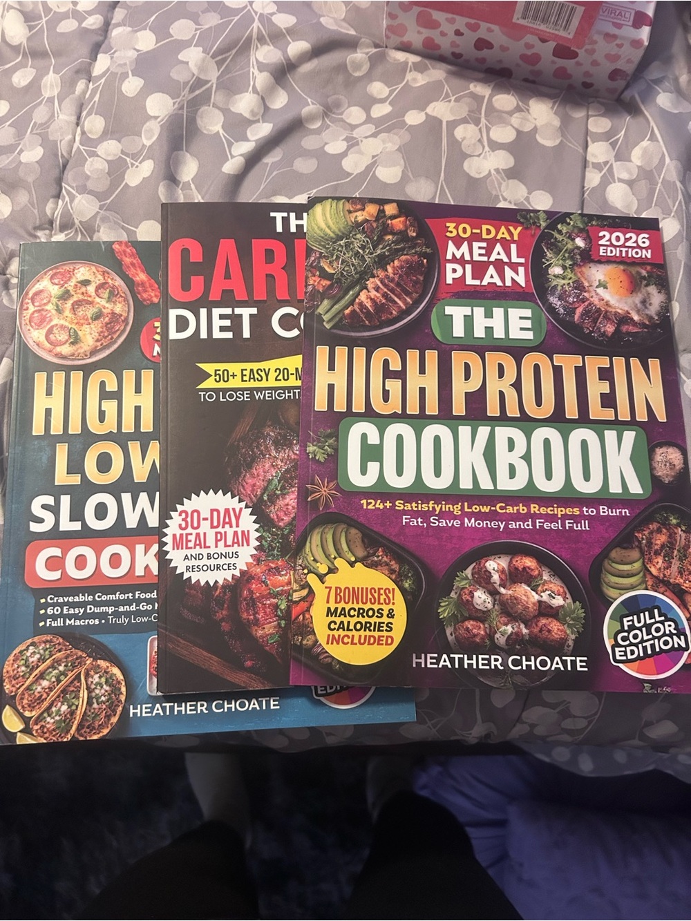High Protein Cookbook - Green Cover